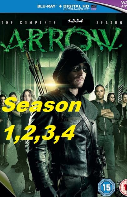 Arrow Season 1-4 COMPLETE BluRay 720p x264 300MB Pahe Download Watch Online