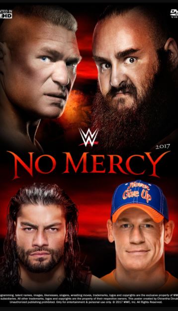 WWE No Mercy 2017 PPV 480p 720p 1080p 9/24/2017 WEB HDTV September 24, 2017 Watch Download online