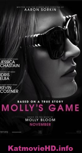 Molly’s Game 2017 DVDSCR x264 English 580MB