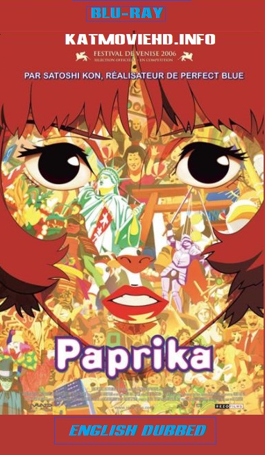 Paprika 2006 Bluray Movie English Dubbed 720p 480p [18+] Download Watch Online