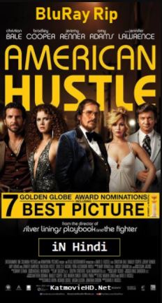 American Hustle 2013 BluRay Hindi + English 480p 720p 1080p Dual Audio E-SUB x264 | HEVC