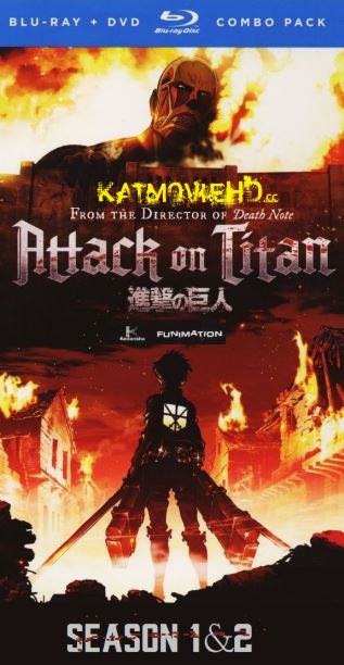 Attack on titan (S01 + S02) Complete Blu-Ray English Dubbed 480p 720p 1080p All Episodes [Dual Audio] [Anime Series]