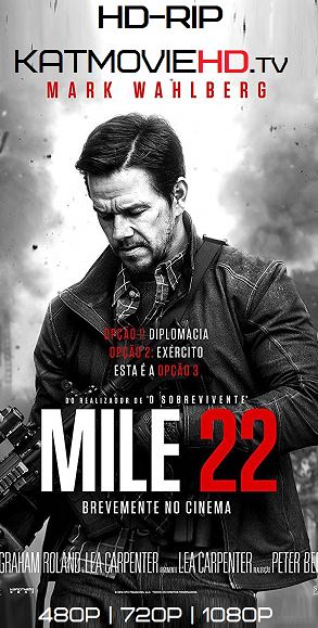 Mile 22 (2018) HDRip 480p 720p 1080p English x264 & Hevc Esubs Full Movie