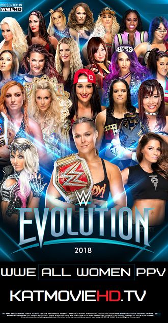 WWE Evolution 2018 PPV 480p & 720p HD x264 Full Show Download | Watch Online