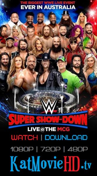 WWE Super Show-Down 2018 480p 720p HD (10/6/18) Full Show | Download & Watch Online