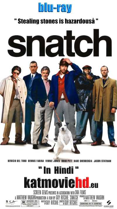 [18+] Snatch. (2000) Unrated (Hindi + English) Dual Audio Bluray 480p 720p x264 | 1080p Hevc 10bit .