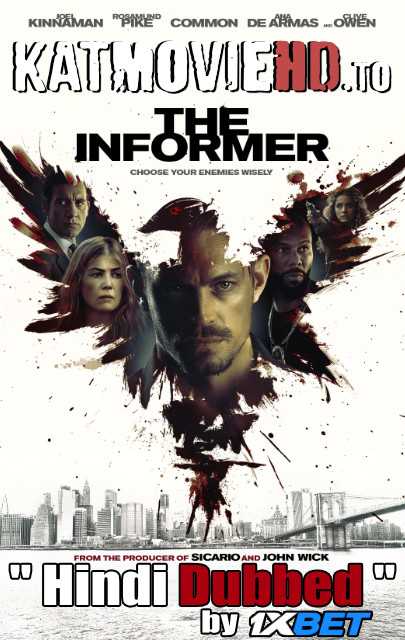 The Informer (2019) HDRip 720p Dual Audio [English (ORG) + Hindi (Unofficial VO by 1XBET) ]