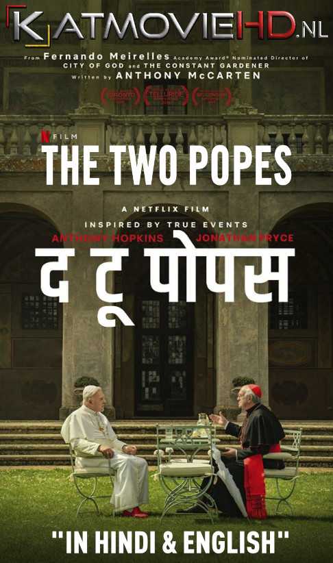 The Two Popes (2019) Hindi Web-DL 480p 720p Dual Audio [हिंदी DD 5.1 + English] Netflix