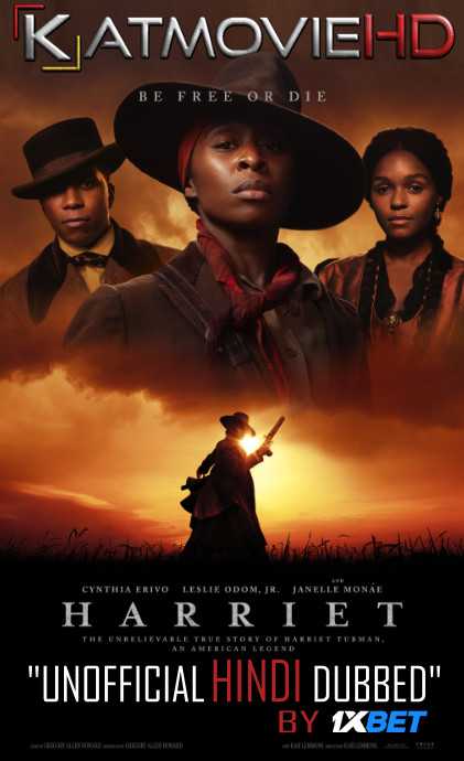 Harriet (2019) HDRip 720p Dual Audio [English (ORG) + Hindi (Unofficial VO by 1XBET) ]