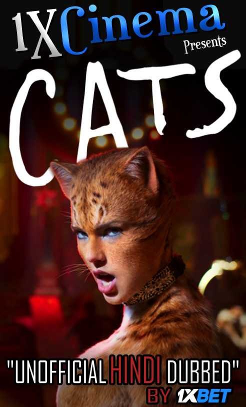 Cats (2019) HC HDRip 720p Hindi-Dub (Unofficial VO by 1XBET)  Full Movie