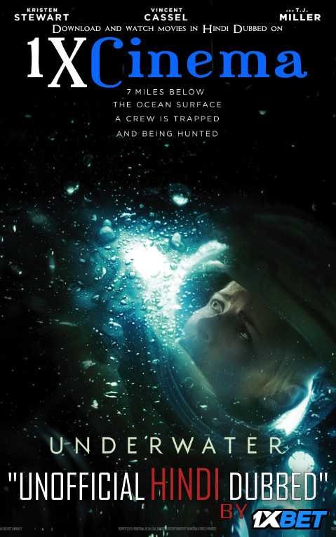 Underwater (2020) Full Movie 720p HDRip [Hindi (Unofficial) + English (ORG)] 1XBET