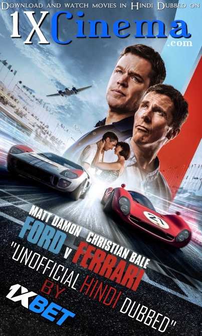 Ford v Ferrari (2019) Web-DL 720p & 480p [English + Hindi (Unofficial VO by 1XBET) ] Full Movie