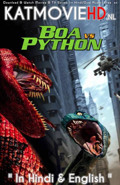 [18+] Boa vs. Python (2004) WebRip 720p & 480p Dual Audio [Hindi Dub – English] Esubs Full Movie