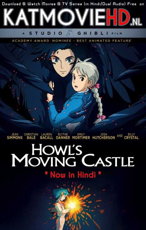 Howls Moving Castle (2004) Hindi BluRay 480p 720p 1080p [Dual-Audio] [हिंदी Dubbed + Japanese] | Eng Sub