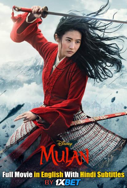 Mulan (2020) Full Movie [In English] With Hindi Subtitles | Web-DL 720p HD [1XBET]