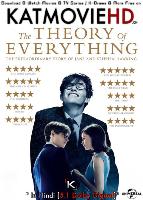 The Theory of Everything (2014) Hindi (ORG 5.1 DD) [Dual Audio] BluRay 1080p 720p 480p [Full Movie]